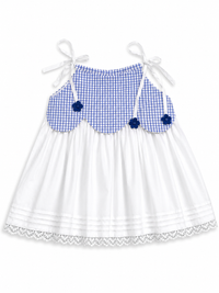 Bluebell checks dress