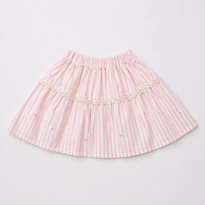 Candy stripes girl skirt