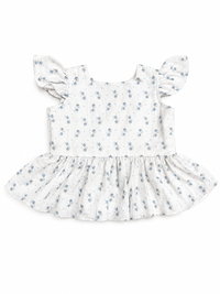 Daisy blue top