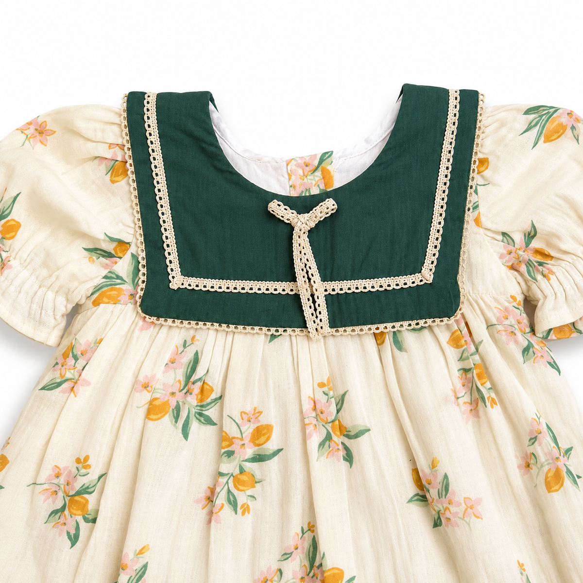 Lemon garden dress