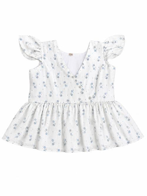 Daisy blue top
