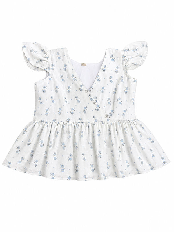 Daisy blue top
