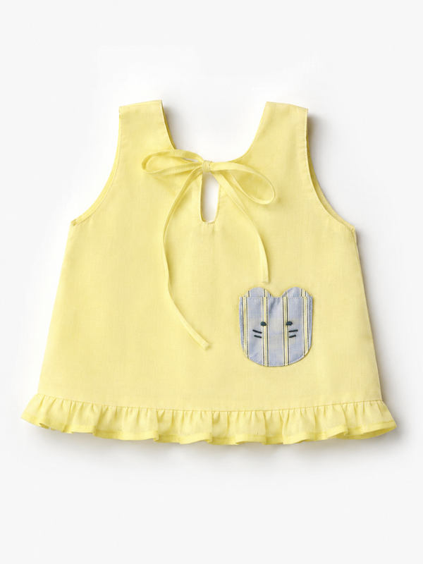 Little sunshine girl top