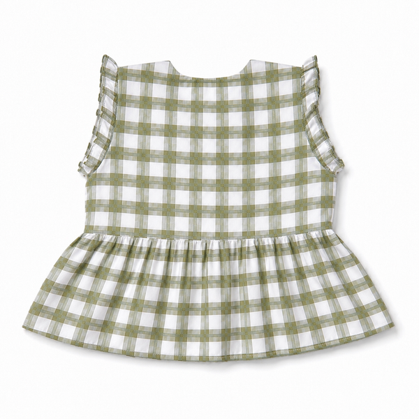 Olive days peplum top